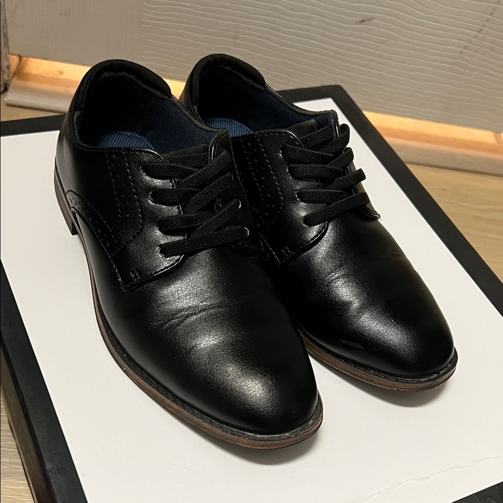 Mix No. 6 Black Kids Moccasins